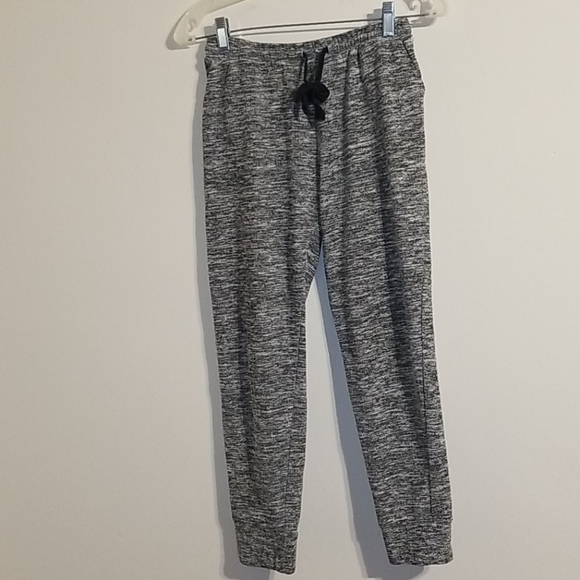 Ambiance apparel women's black & gray joggers - Picture 3 of 17